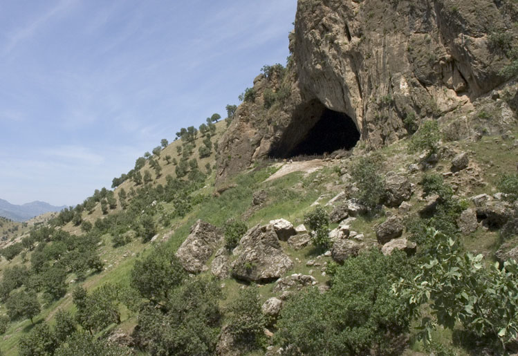 Shanidar Höhle im Niordirak