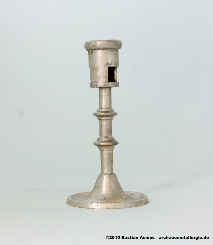 small 14th century candelstick